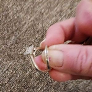 Enjagment wedding band